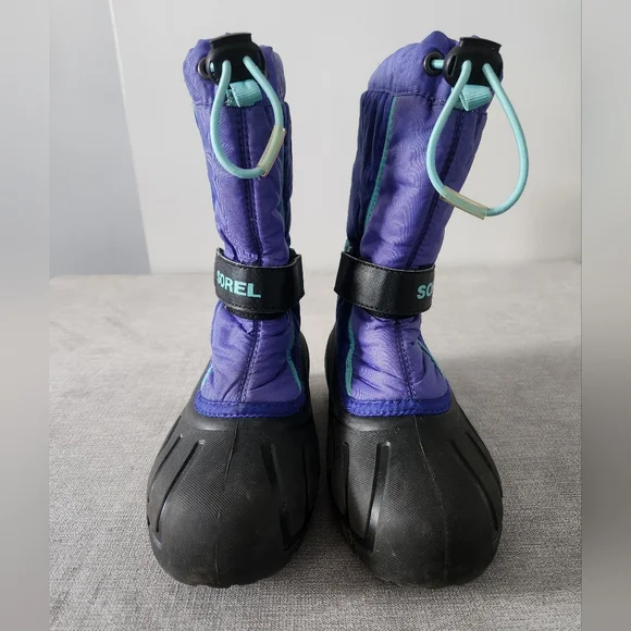 Sorel Kids Flurry Boots sz 2 - Picture 5 of 8